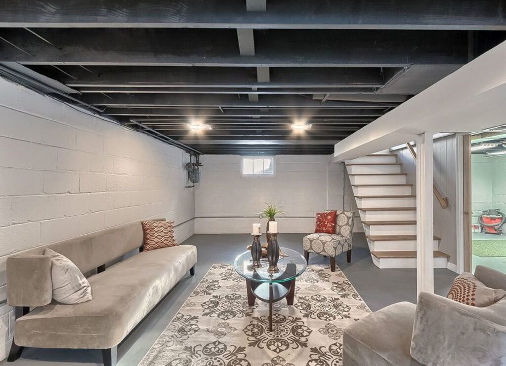 11 Most Popular Basement Ceiling Ideas with Various Designs